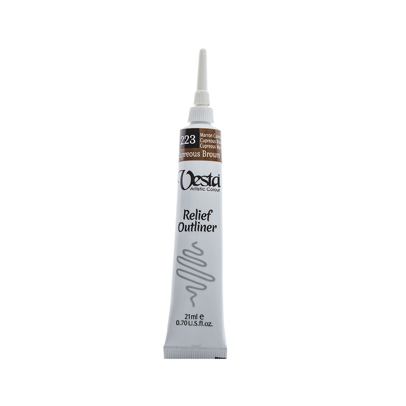 خمیر دورگیر وستا مدل Cupreous Brown 223 حجم 21 میلی لیتر