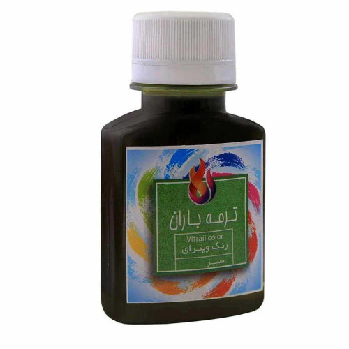 رنگ ویترای ترمه باران مدل سبز حجم 60 میلی لیتر